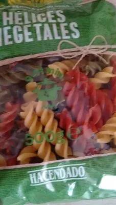 Hélices vegetales Hacendado 500g, code 8480000063649