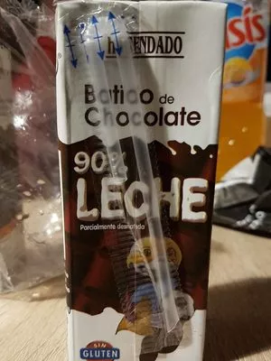 Batido sabor chocolate 90% leche Hacendado 200 ml, code 8480000100559