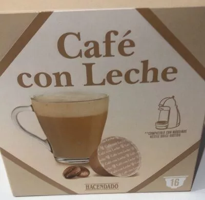 Cafe con leche hacendado , code 8480000110626