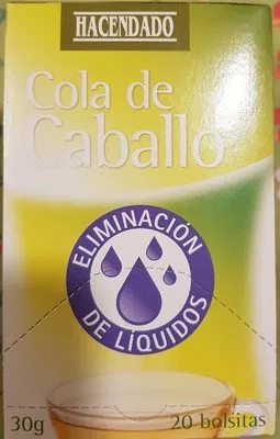 Cola de caballo Hacendado 30 g (20 x 1,5 g), code 8480000113689