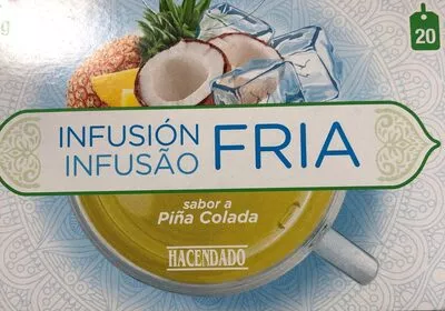 Infusión fría sabor a piña colada Hacendado , code 8480000114259