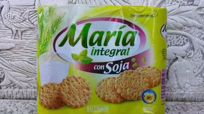 Galletas maría integral con soja Hacendado 800, code 8480000140074