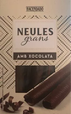 Neules grans amb xocolata Hacendado , code 8480000145666