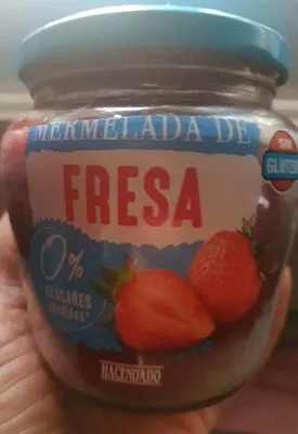 Mermelada de fresa 0% azúcares Hacendado , code 8480000150936