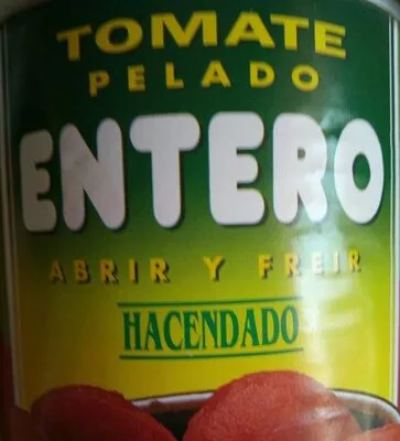 Tomate entero pelado Hacendado 800 g, code 8480000160355