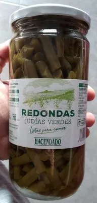 Judías verdes redondas Hacendado , code 8480000163158