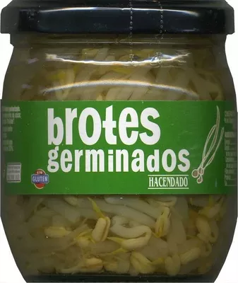 Brotes germinados Hacendado 345 g (neto), 180 g (escurrido), 370 ml, code 8480000167187