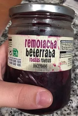 Remolacha rodajas Hacendado , code 8480000167705