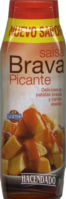 Salsa brava picante Hacendado 320 g, code 8480000173331