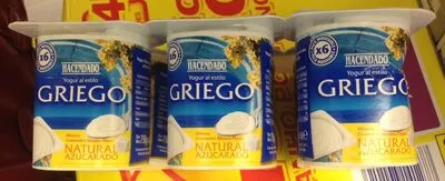 Yogur al estilo griego azucardo Hacendado 750 g (6x125g), code 8480000205582