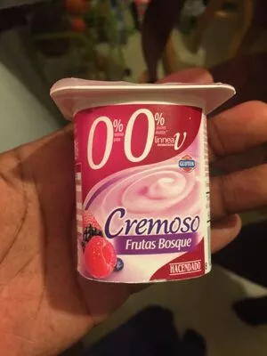 Yogur cremoso frutas bosque 0% Hacendado , code 8480000209153