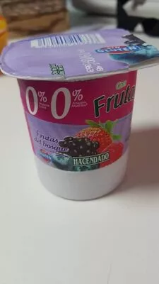 Yogur con frutas del bosque 0% Hacendado , code 8480000209337