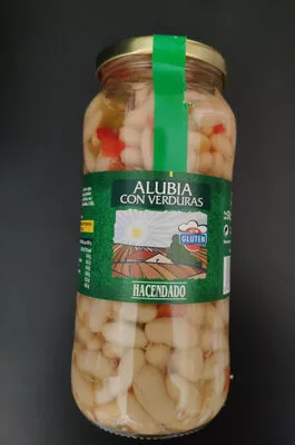 Alubia con verduras Hacendado 570g, code 8480000260062