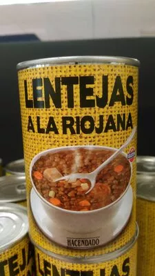 Lentejas a la riojana Hacendado 420g, code 8480000261014