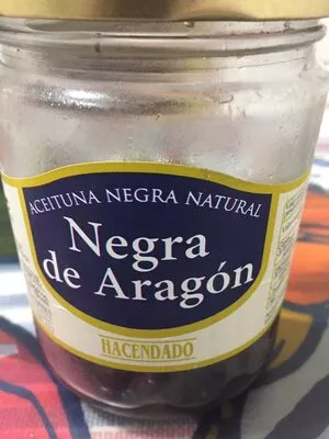 Aceitunas Negra Natural Negra De Aragón Hacendado 50 g, code 8480000331113