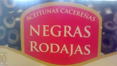 Aceitunas negras rodaja Hacendado 50 g, code 8480000331120