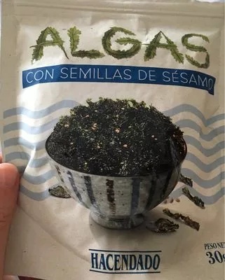 Algas con semillas de sésamo Hacendado 30g, code 8480000331403