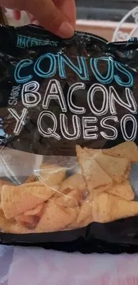 Conos sabor bacon y queso Hacendado 100g, code 8480000333391