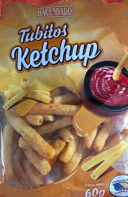 Tubitos Ketchup Hacendado 60 g, code 8480000334435