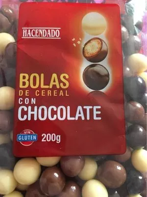 Bolas de cereal con chocolate Hacendado 200 g, code 8480000340467