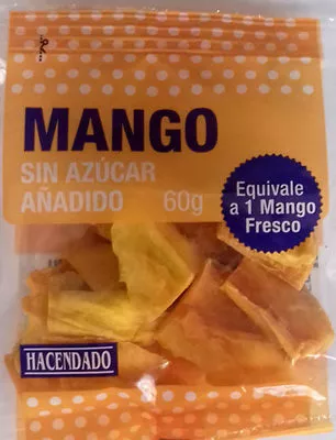 Mango Hacendado, Casa Pons 60 g, code 8480000342096