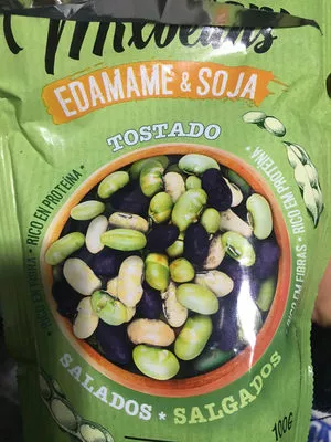 Mixbeans edamame & soja Hacendado 100g, code 8480000342416