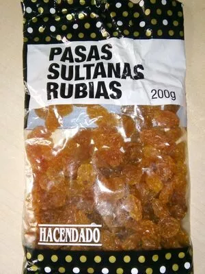 Pasas sultanas rubias Hacendado , code 8480000349552