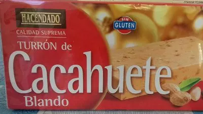 Turrón de cacahuete blando Hacendado , code 8480000360359