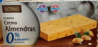 Turrón crema de almendras 0% Hacendado 150 g, code 8480000360472