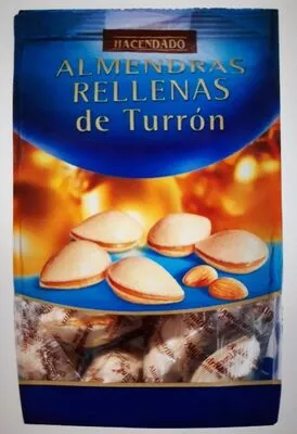 Almendras rellenas de turrón Hacendado , code 8480000364210