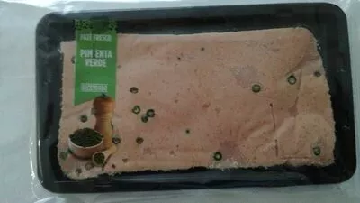 Paté fresco pimienta verde Hacendado , code 8480000520999