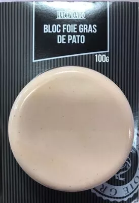 Bloc foie gras de pato Hacendado , code 8480000521712