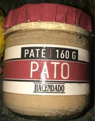 Paté de pato Hacendado 160 g, code 8480000523334