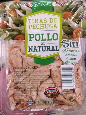 Pollo al natural Hacendado 140 g, code 8480000566614