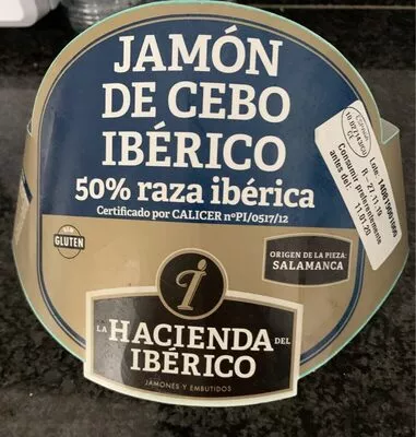 Jamon de cebo ibérico La Hacienda del Ibérico , code 8480000581563