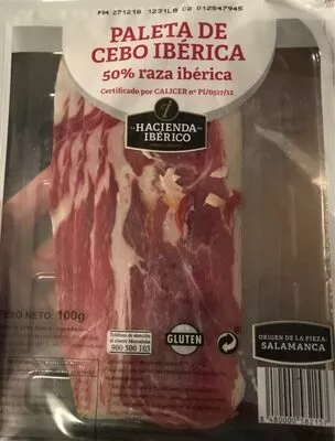 Paleta de cebo iberica La Hacienda del Iberico 100 g, code 8480000582157