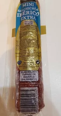 Mini salchichón ibérico extra La Hacienda del Ibérico 200g, code 8480000582485