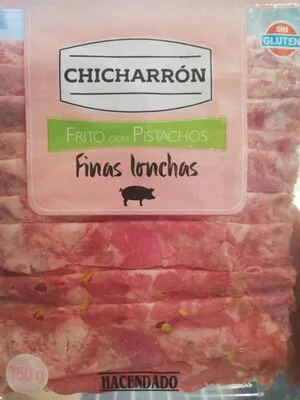 Chicharron frito con pistachos Hacendado 150 g, code 8480000593429