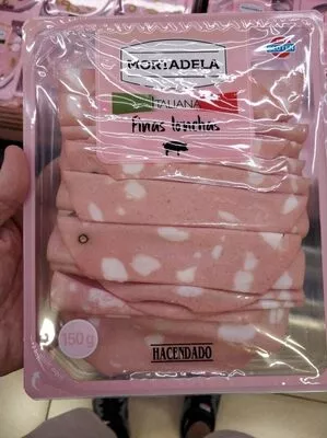 Mortadela Italiana Finas Lonchas Hacendado 150 g, code 8480000593436