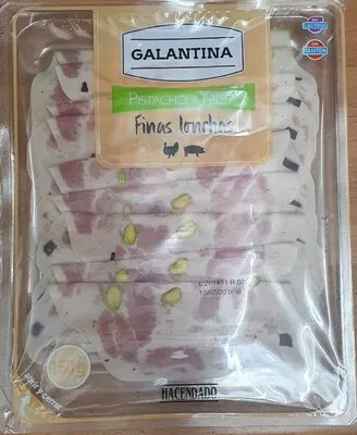 Galantina pistacho y trufa Hacendado , code 8480000593535