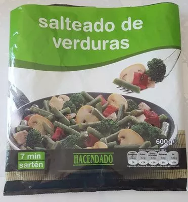 Salteado de verduras Hacendado 600 g, code 8480000610102