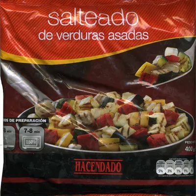 Salteado De Verduras Asadas Congelado "Hacendado" Hacendado 400 g, code 8480000610270