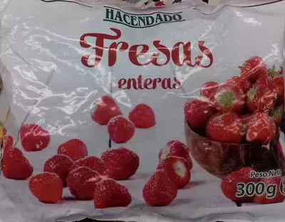 Fresas enteras Hacendado 300 g, code 8480000610515