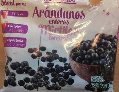 Arándanos enteros Hacendado 300 g, code 8480000610553