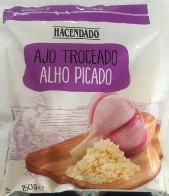 Ajo troceado ultracongelado Hacendado 150 g, code 8480000610836