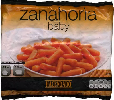 Zanahoria baby Hacendado 450 g, code 8480000612663