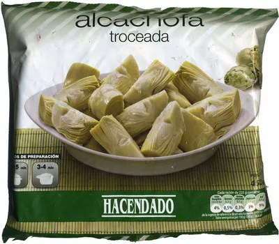 Alcachofa troceada Hacendado 450 g, code 8480000612755