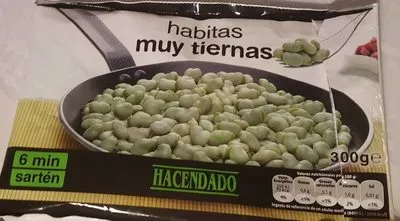 Habitas muy tiernas Hacendado 300 g, code 8480000612854