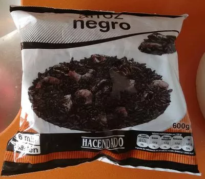 Arroz negro Hacendado 600 g, code 8480000613271