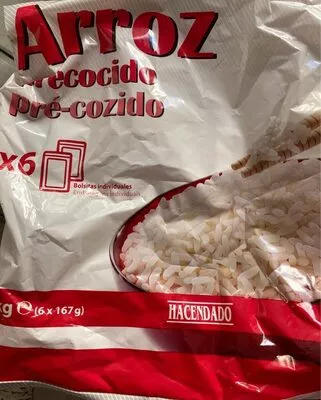 Arroz precocido Hacendado , code 8480000613448